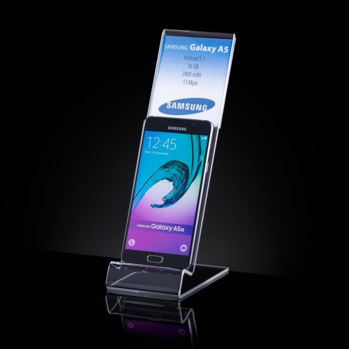 Plexi stand for mobile phones. Type AKR-S52