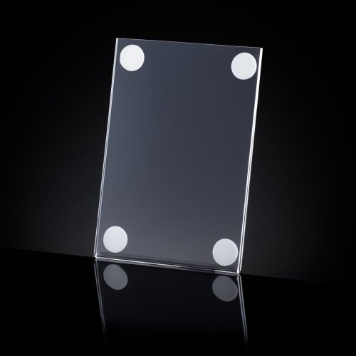 Self-adhesive plexi pocket with order number AKR-K3-xx-V-point 