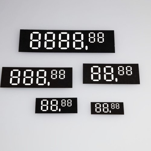 Paper labels display