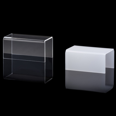 Plexiglas pedestals