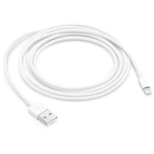 Apple Lightning dátový kábel biely 2 m