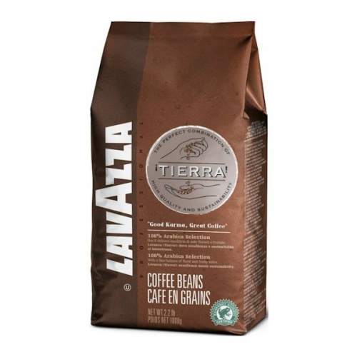 Lavazza Tierra - 1kg, zrnková káva