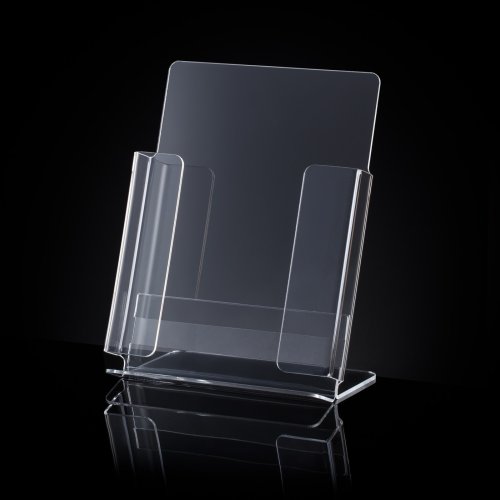 Plexi leaflet tray with order number AKR-Z11-A5-V