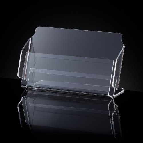 Plexi leaflet tray with order number AKR-Z13-A5-S