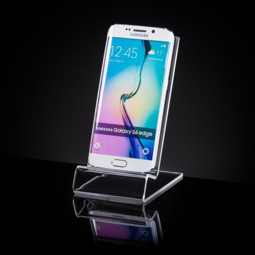 Plexi stand for mobile phones. Type AKR-S51 - clear