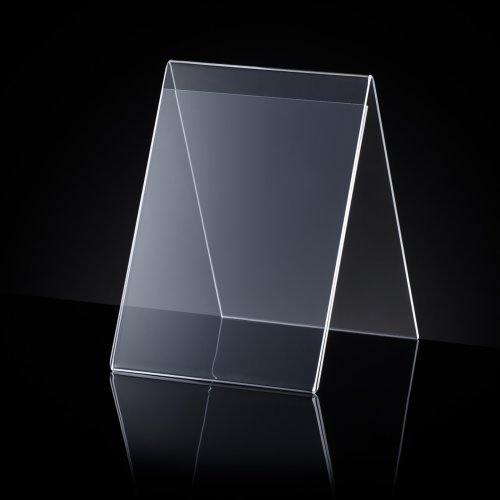 Plexi stand with order number AKR-S21-xx-V 