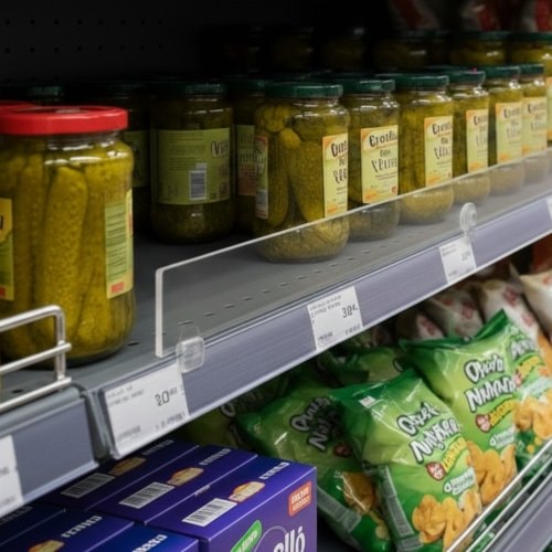 Regálové plexi zarážky