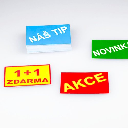 Printed paper labels