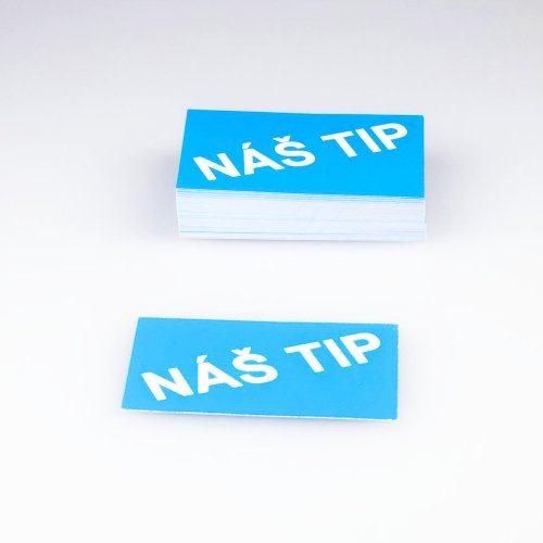 Printed paper labels